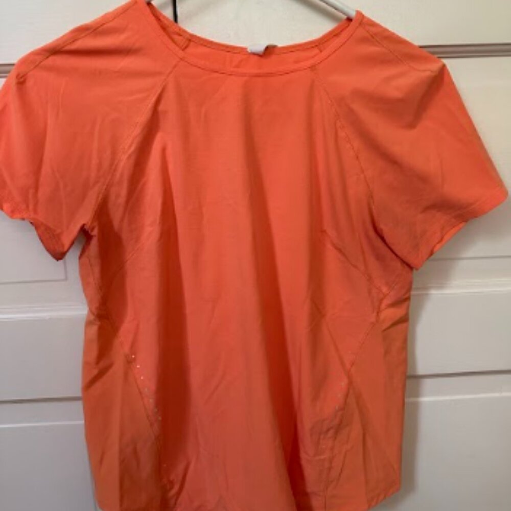 Lululemon Orange Soda Running Tee